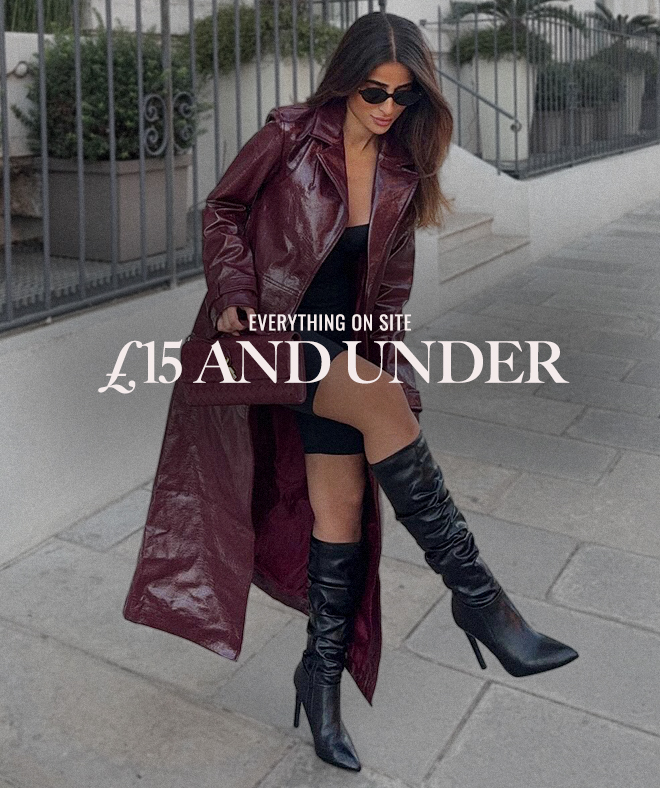 EVERYTHING ON SITE £15 & UNDER 