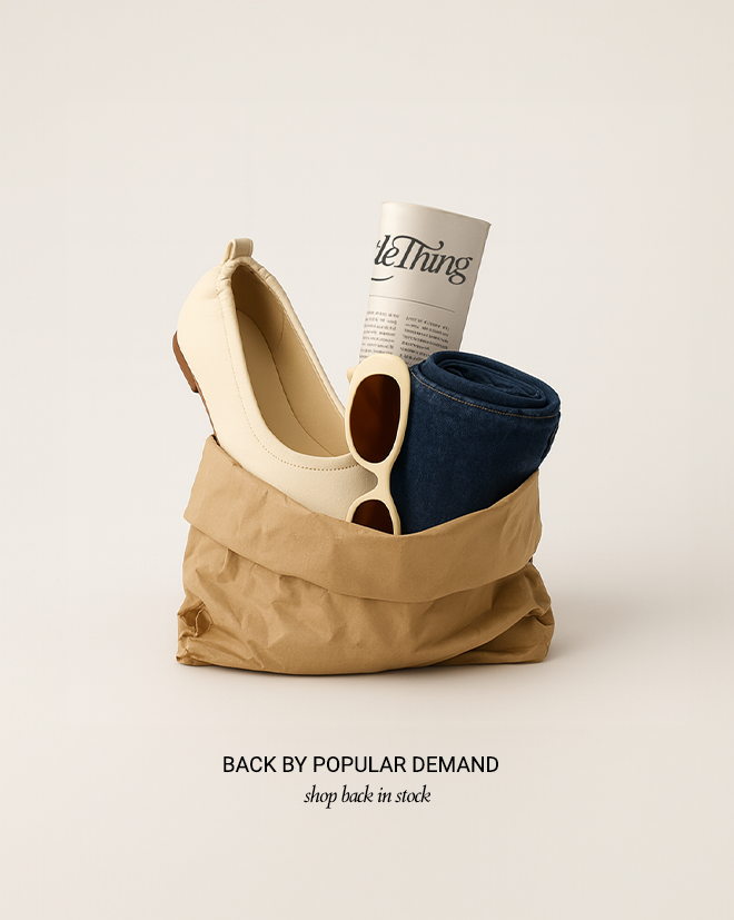 BACK IN STOCK