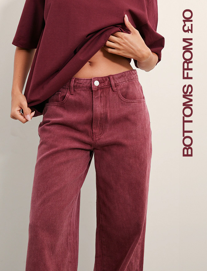 HERO IMAGE BOTTOMS FROM £10