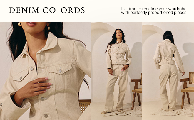 DENIM CO-ORDS