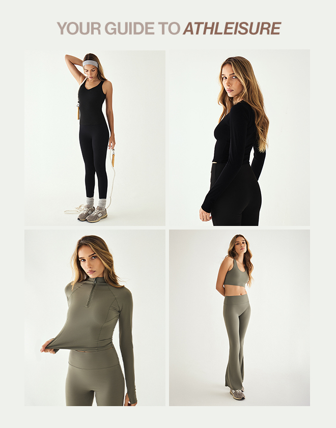 YOUR GUIDE TO ATHLEISURE