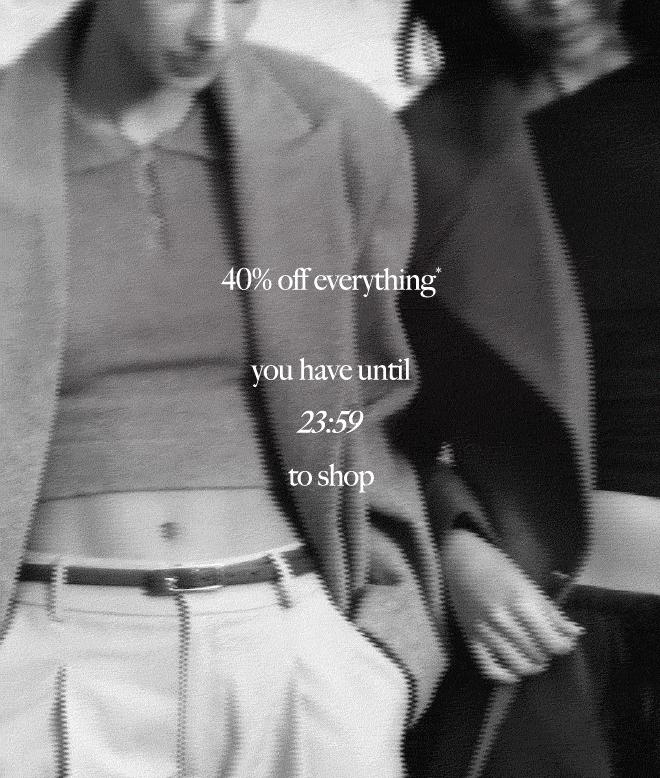 YOU HAVE UNTIL 23:59 TO SHOP