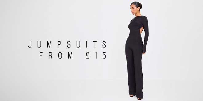 BOTTOM PUSH JUMPSUITS FROM £15