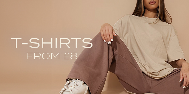 T-SHIRTS FROM £8