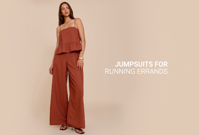 JUMPSUITS FOR RUNNING ERRANDS