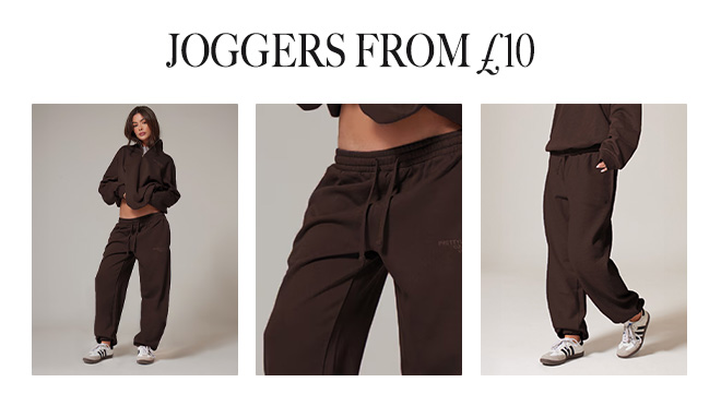 BOTTOM PUSH JOGGERS FROM £10