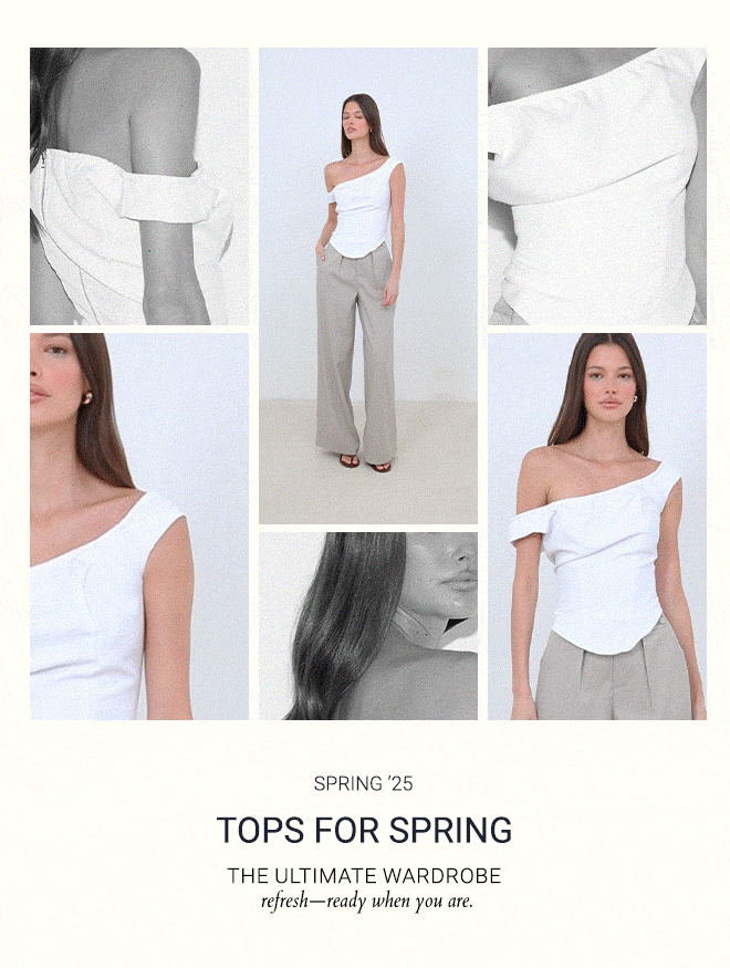 TOPS FOR SPRING