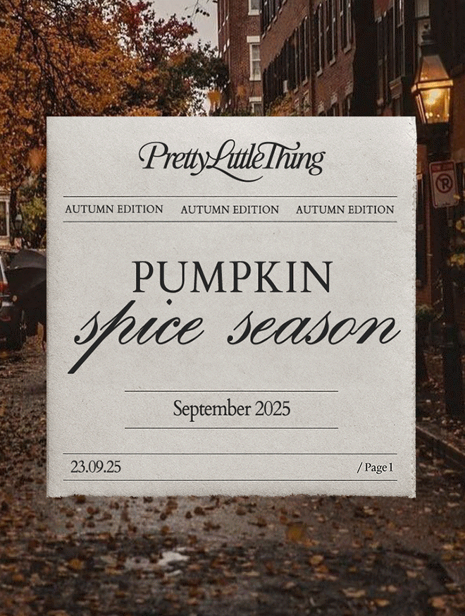 PUMPKIN SPICE SEASON