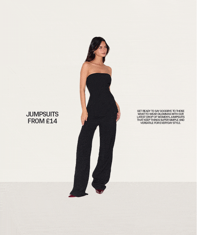 JUMPSUITS FROM £14