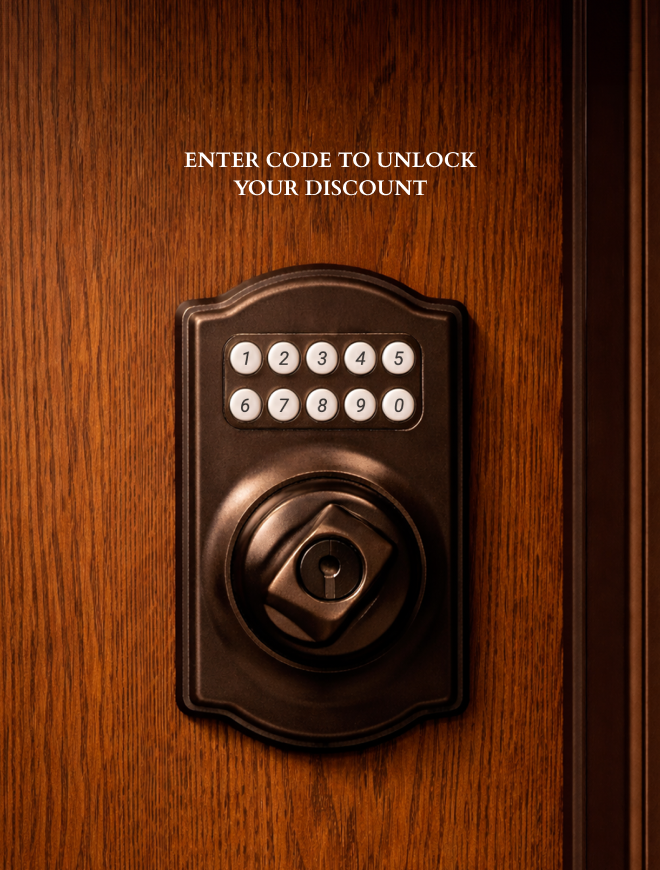 ENTER CODE TO UNLOCK YOUR DISCOUNT