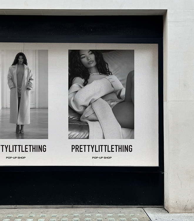 HERO IMAGE PRETTYLITTLETHING POP-UP SHOP