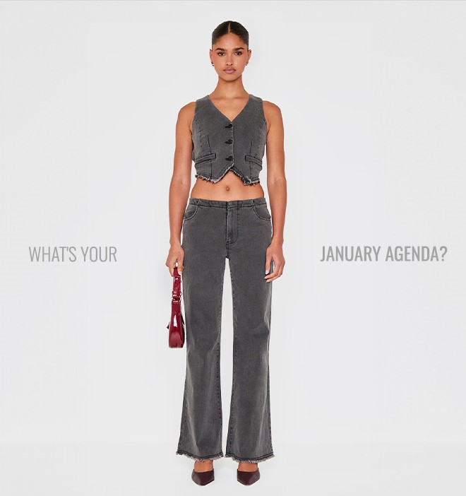 WHAT'S YOUR JANUARY AGENDA?