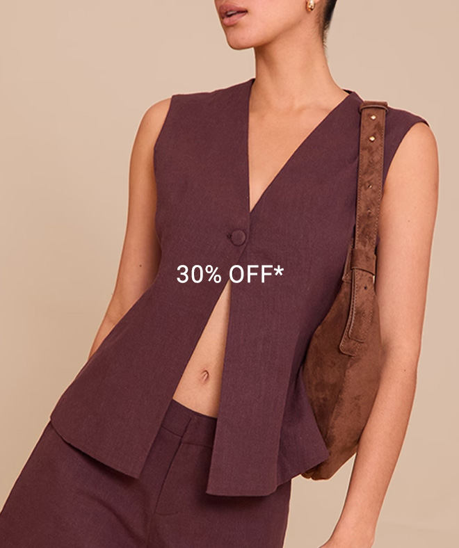 30% OFF*