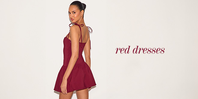 RED DRESSES