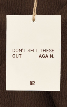 DON'T SELL THESE OUT AGAIN.