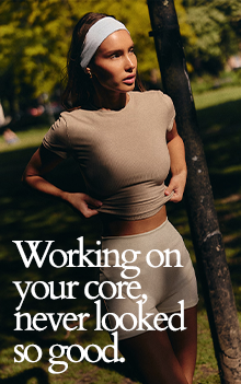Working on your core, never looked so good.