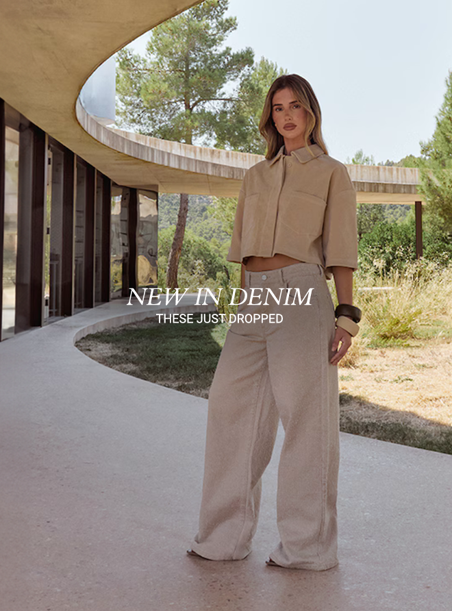 NEW IN DENIM