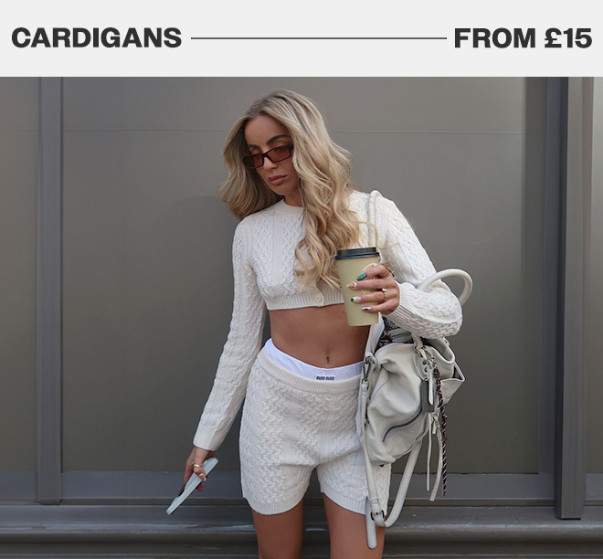 HERO IMAGE CARDIGANS FROM £15
