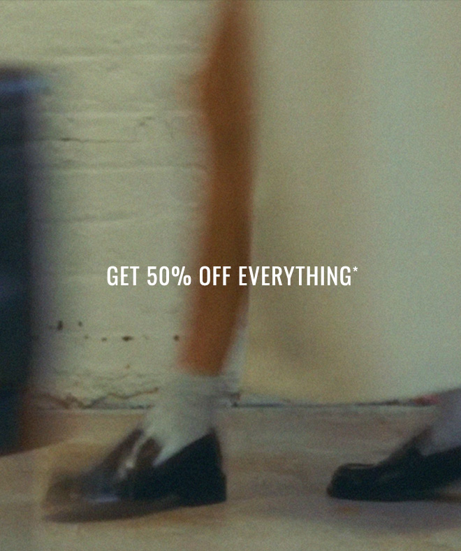 50% off everything 
