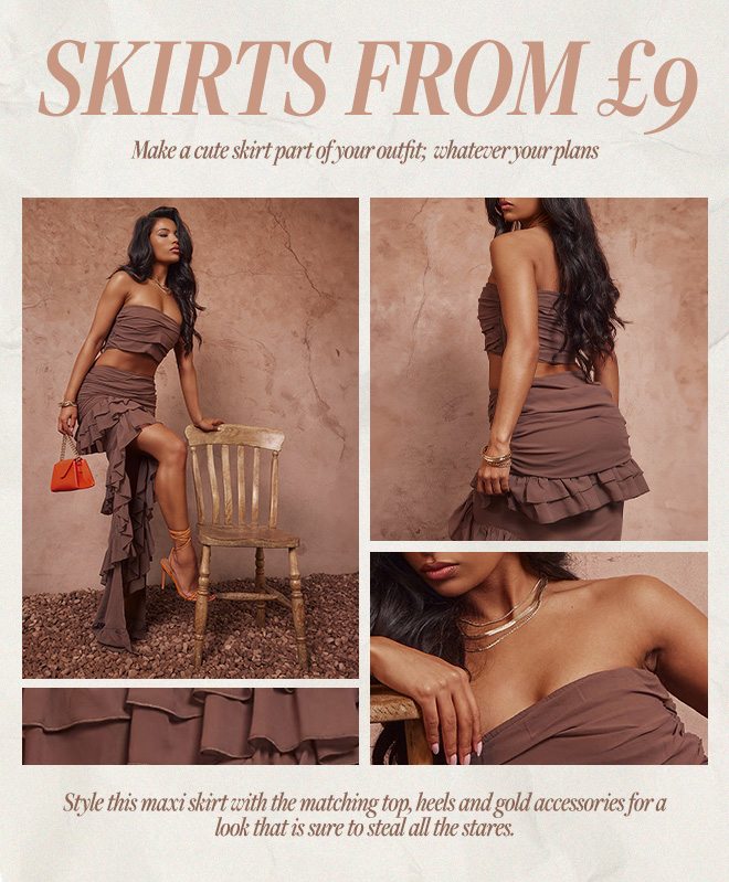 SKIRTS FROM £9