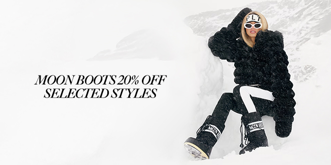 MOON BOOTS 20% OFF SELECTED STYLES
