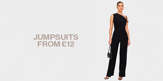 JUMPSUITS FROM £12