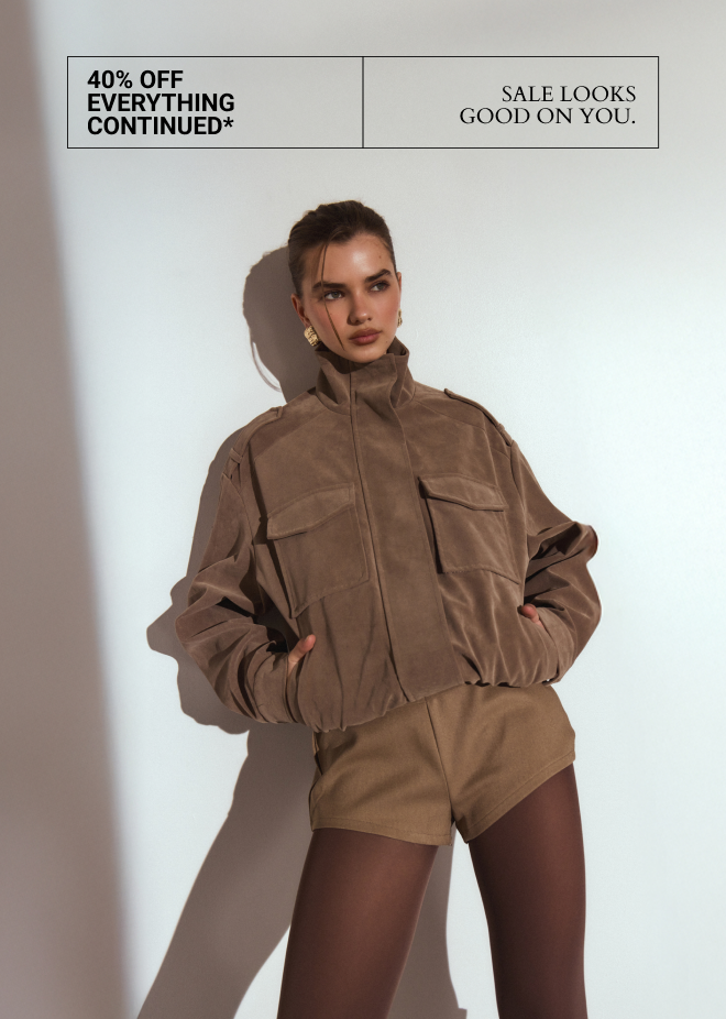 40% OFF EVERYTHING*