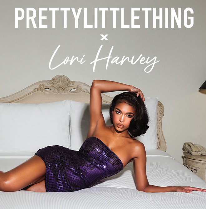 Lori Harvey Goes Sheer for PrettyLittleThing x Naomi Campbell Show