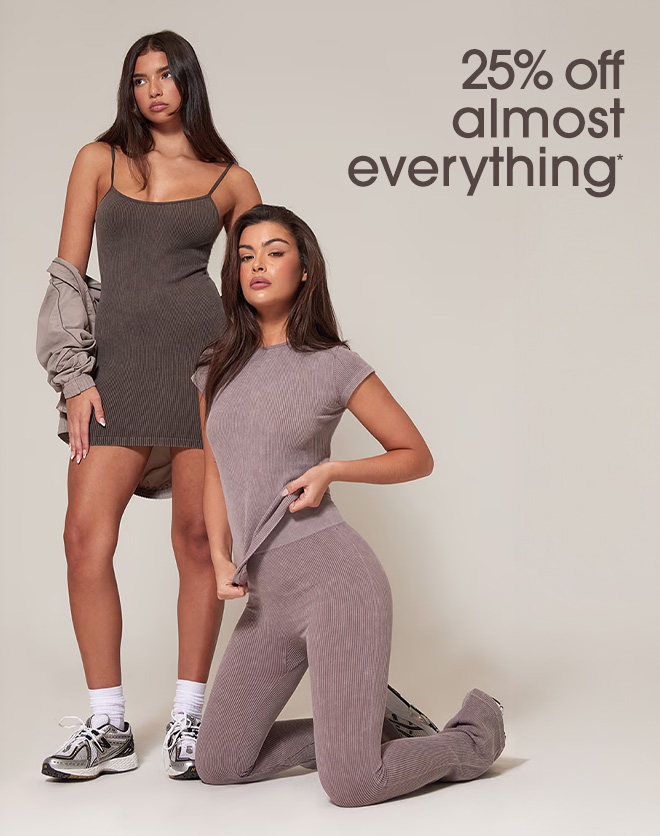 HERO IMAGE 25% OFF ALMOST EVERYTHING*