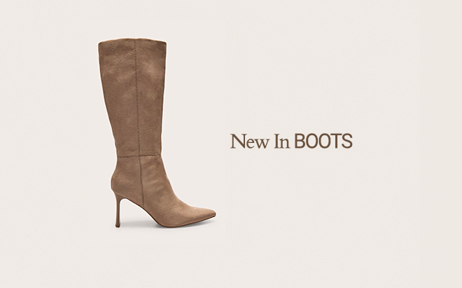 NEW IN BOOTS 