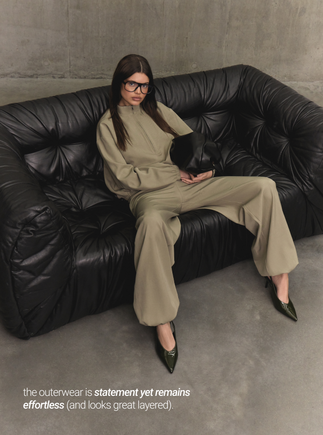 Light Khaki Woven Toggle Detail Straight Leg Trousers