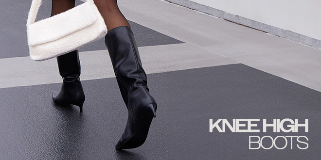 BOTTOM PUSH KNEE HIGH BOOTS