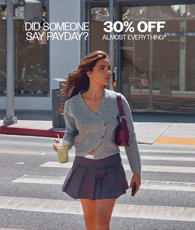 HERO IMAGE 30% OFF ALMOST EVERYTHING*