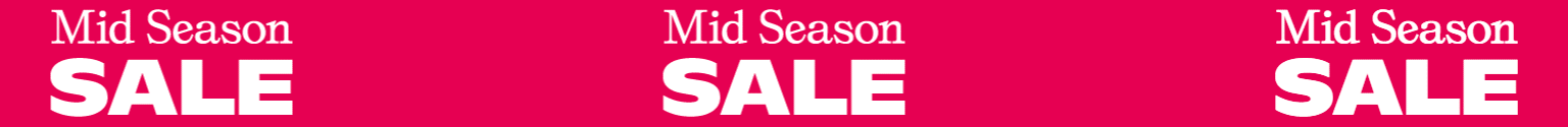Mid Season Sale 50%