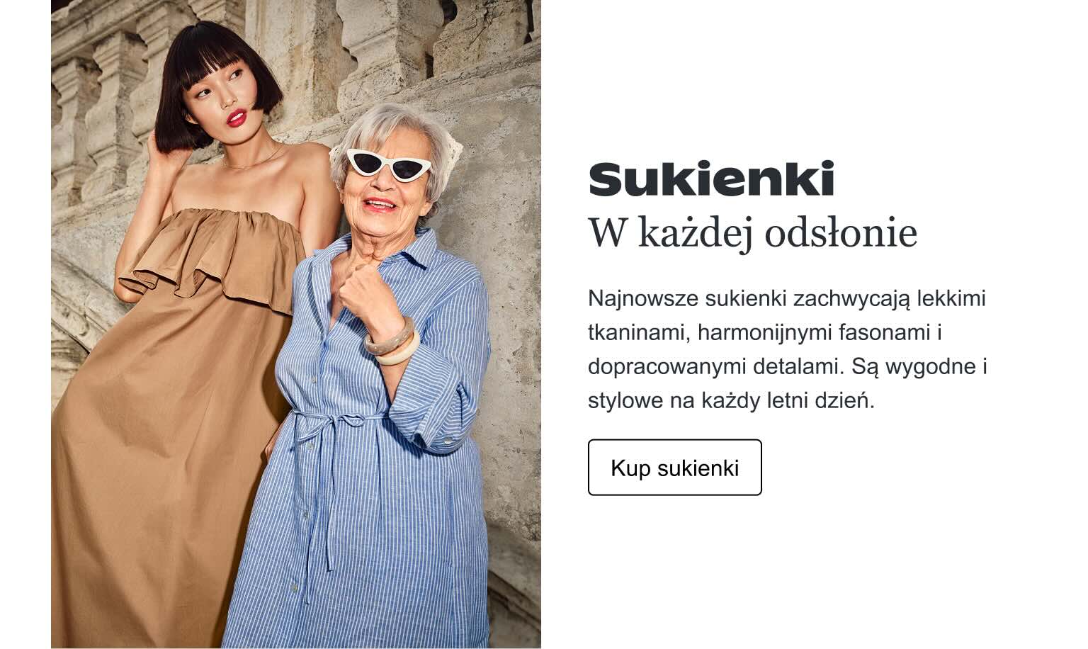 Sukienki W każdej odsłonie