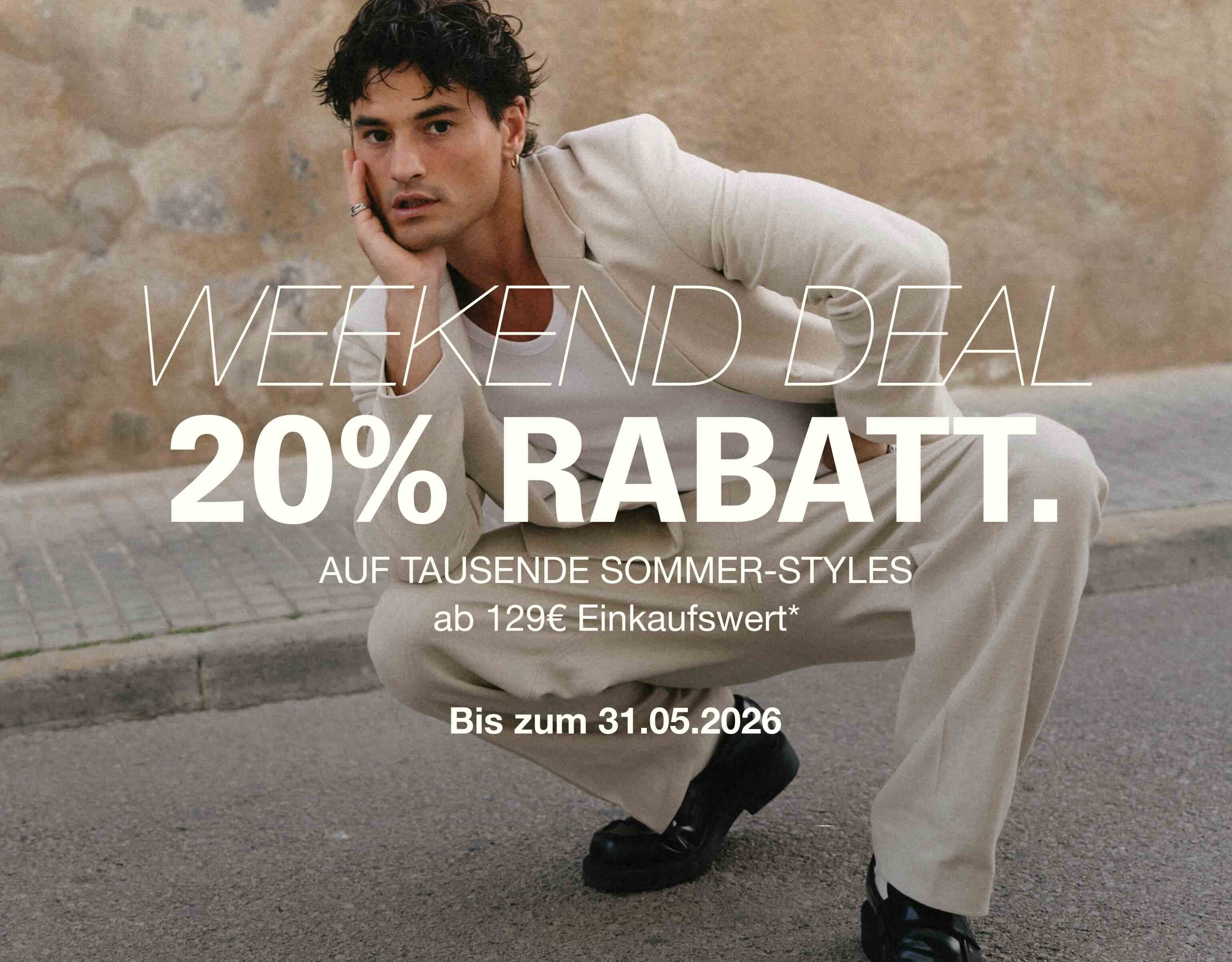 20%* Weekend Deal