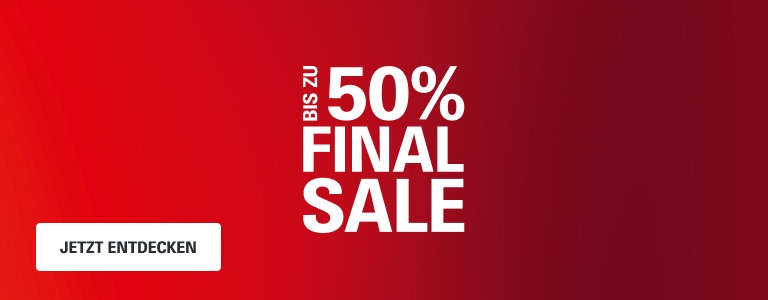 Final Sale bis zu 50%