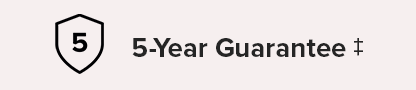 5 year gaurantee