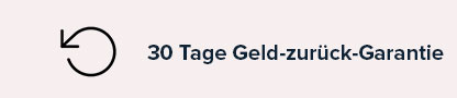 30 Tage Geld-zurück-Garantie