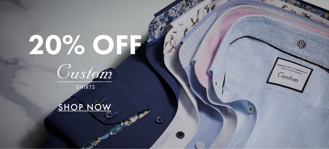 20% Off Custom Shirts