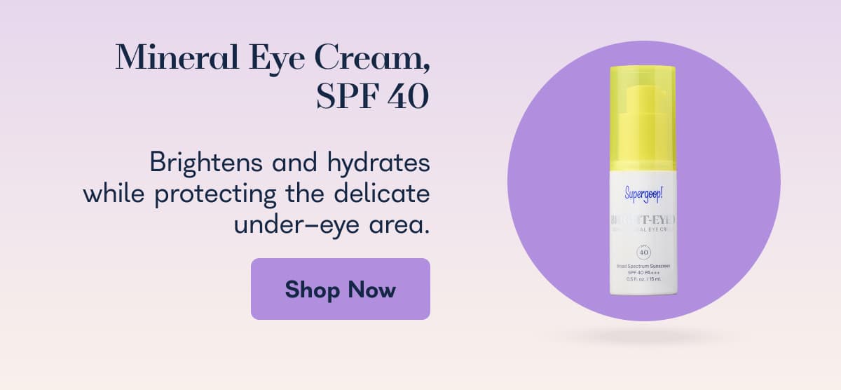Mineral Eye Cream, SPF 40