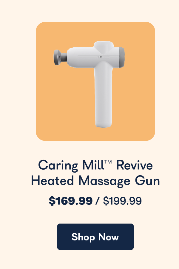 Caring Mill Revive Heated Massage Gun. - Shop Now