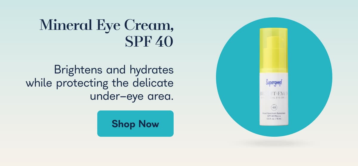 Mineral Eye Cream, SPF 40