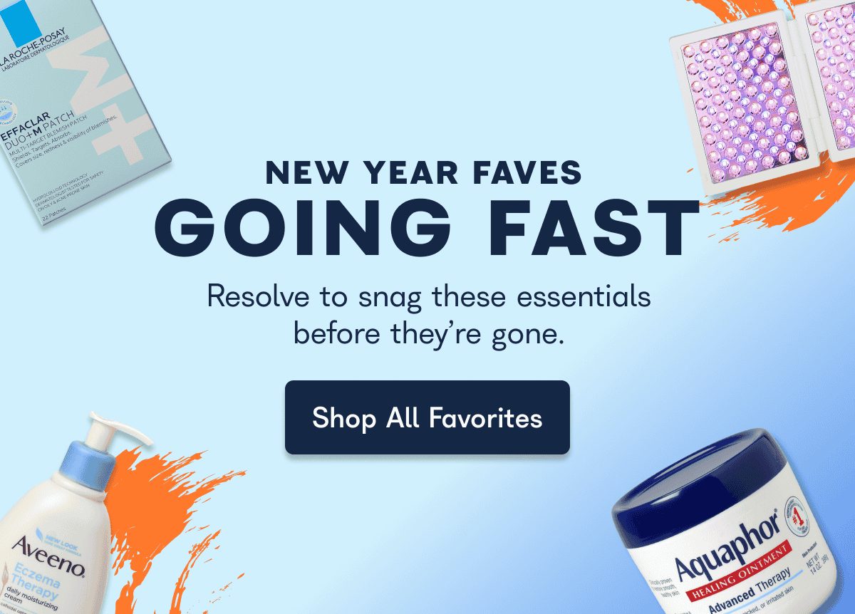 NEW YEAR FAVES GOING FAST