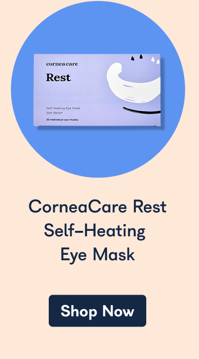 CorneaCare Rest Self-Heating Eye Mask