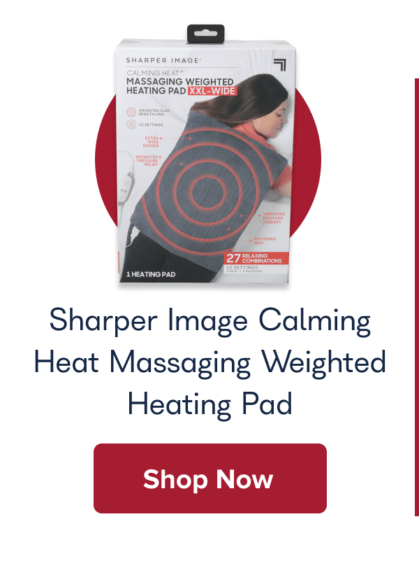 Sharper Image Heating Pad