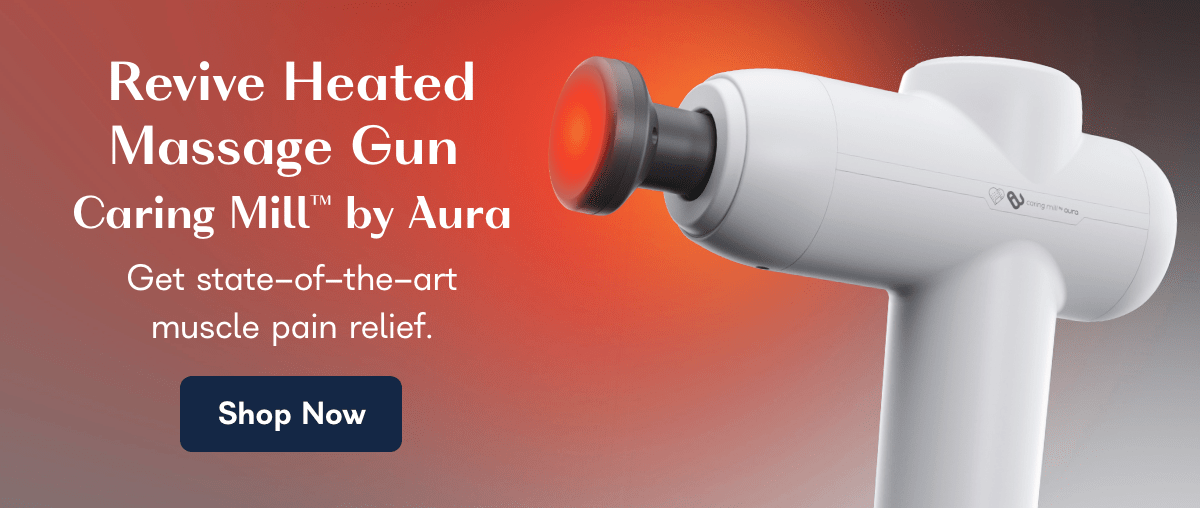 Revive Heated Massage Gun Caring Mill™ by Aura