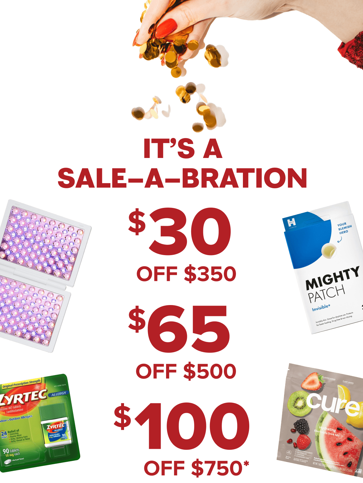 It's a sale-a-bration