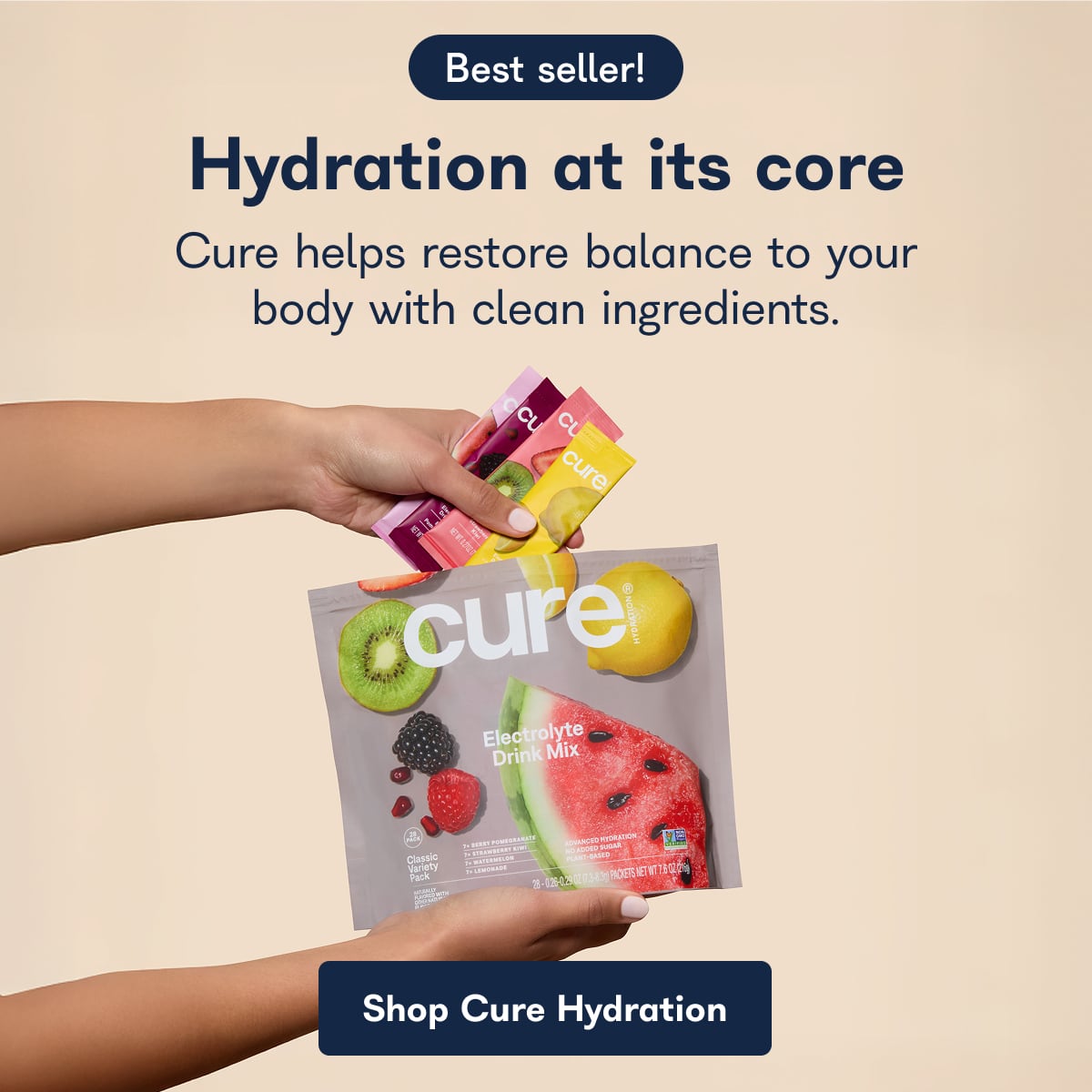 Hydration at its core