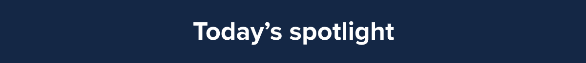 Today's spotlight